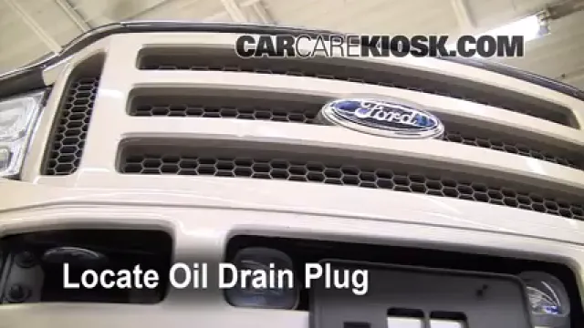 2005 Ford Excursion Limited 6.8L V10 Aceite Cambiar aceite y filtro de aceite